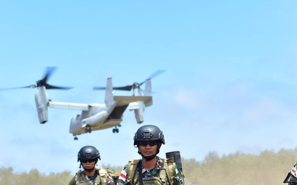 Indonesian Marines Conduct Military Operations in Urban Terrain