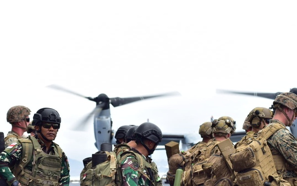 Indonesian Marines Conduct Military Operations in Urban Terrain