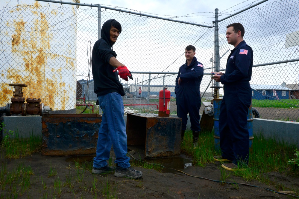 Coast Guard inspectors conduct facility inspections in Northwest Arctic Borough