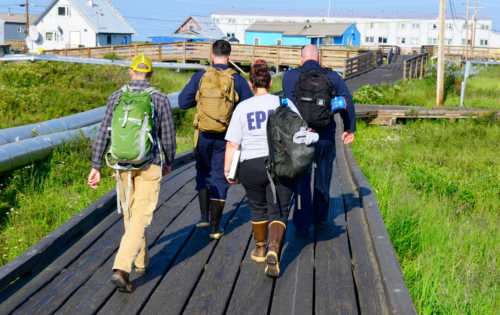 Coast Guard inspectors conduct facility inspections in Northwest Arctic Borough