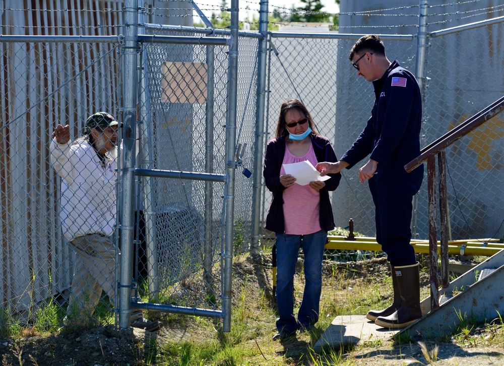 Coast Guard inspectors conduct facility inspections in Northwest Arctic Borough