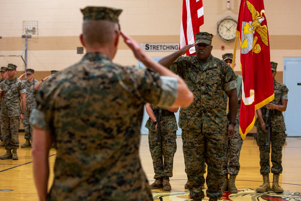 H&amp;S Battalion SOI-East Change of Command