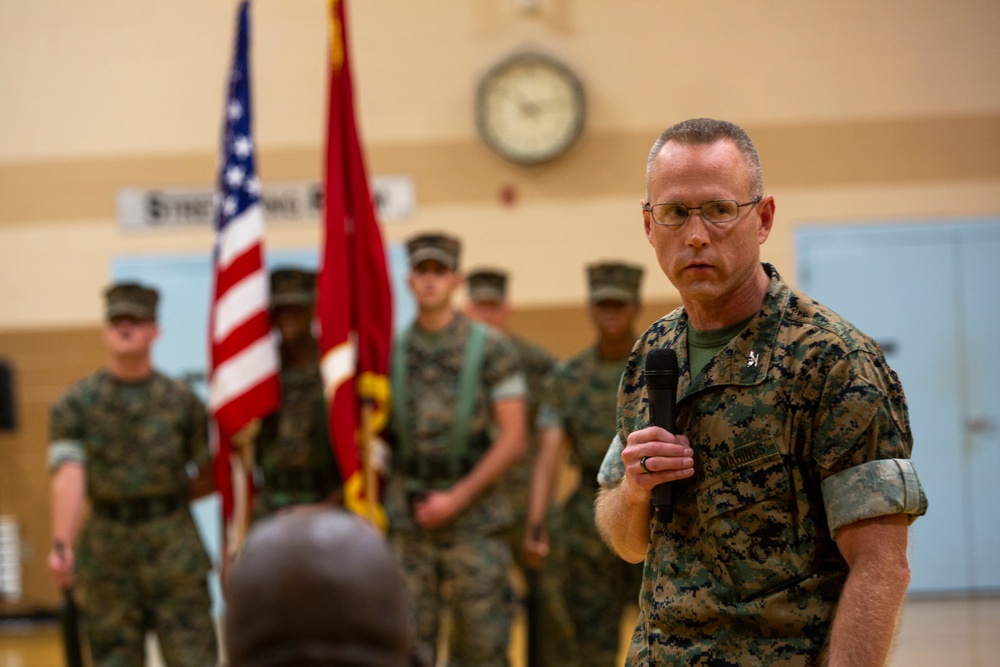 H&amp;S Battalion SOI-East Change of Command