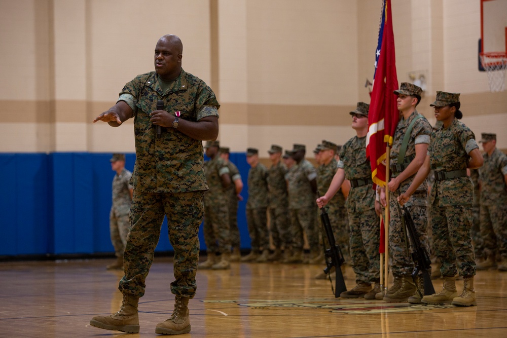 H&amp;S Battalion SOI-East Change of Command