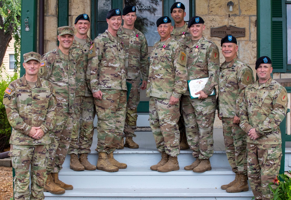 1ABCT, 1ID Hosts Combined Change of Command Ceremony