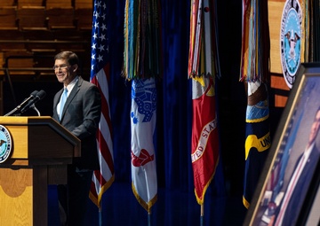 SECDEF Esper Portrait Unveiling