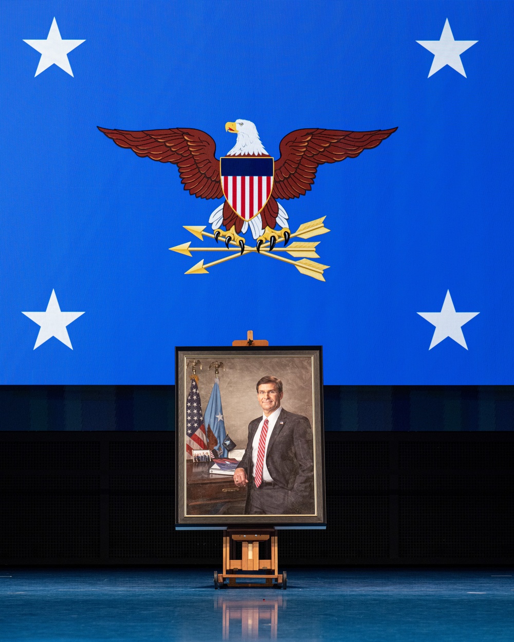 SECDEF Esper Portrait Unveiling