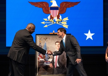 SECDEF Esper Portrait Unveiling