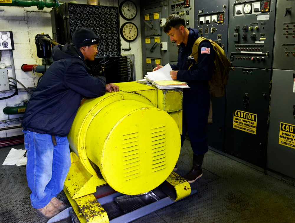 Coast Guard inspectors conduct facility inspections in Northwest Arctic Borough