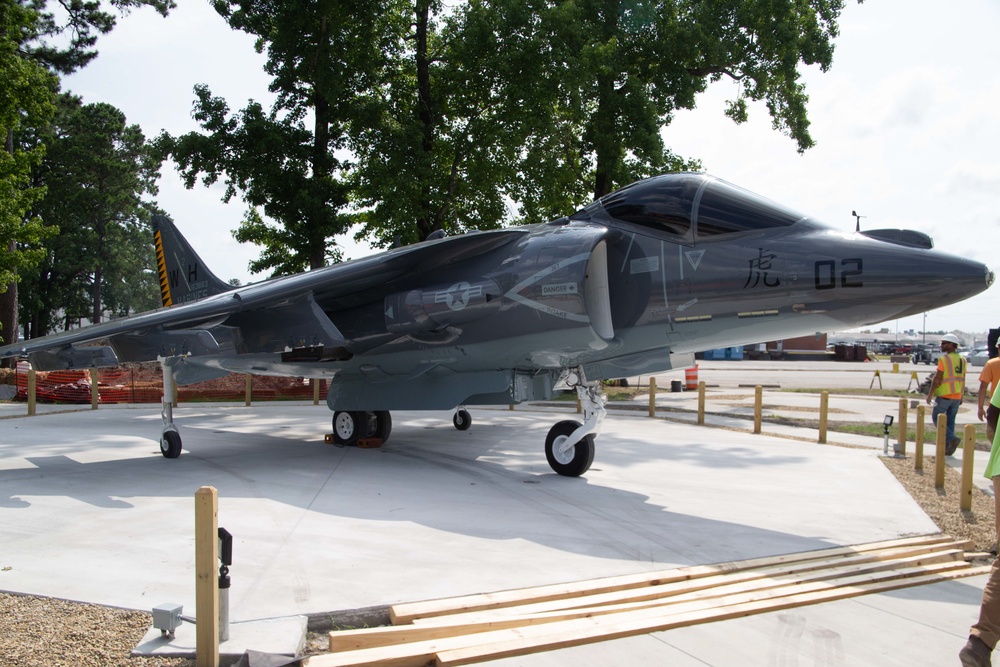 AV-8B Harrier on Display