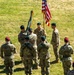 1st SFG (A) passes guidon to the new commander