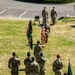 1st SFG (A) passes guidon to the new commander