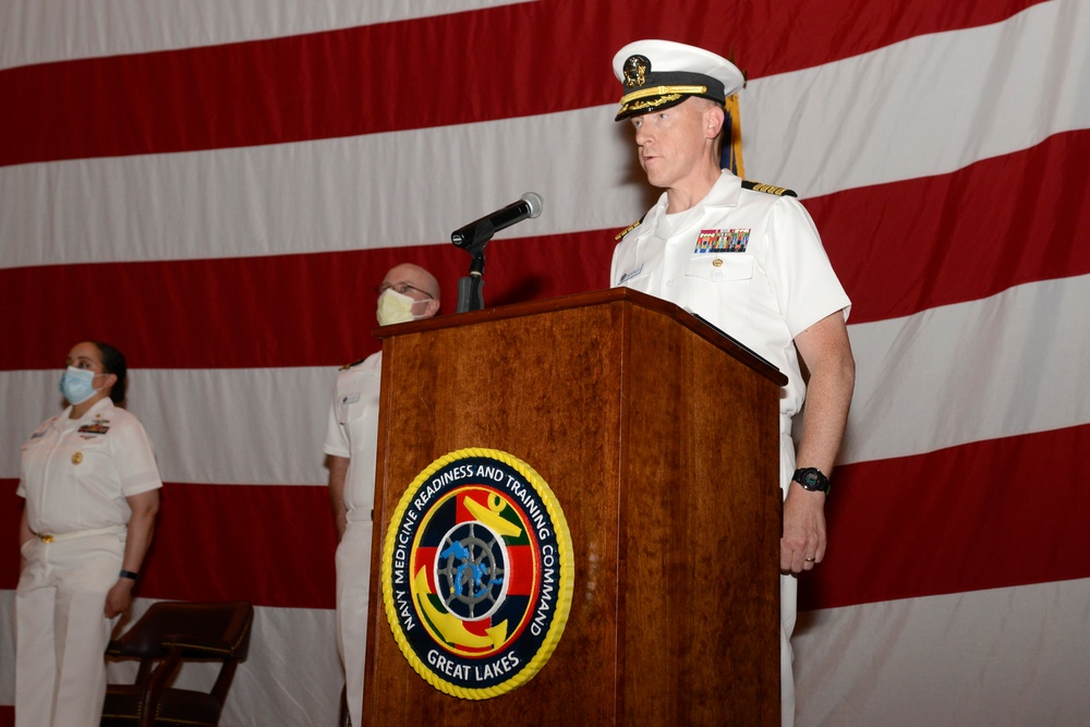 Navy Medicine Readiness and Training Command Great Lakes changes command July 15