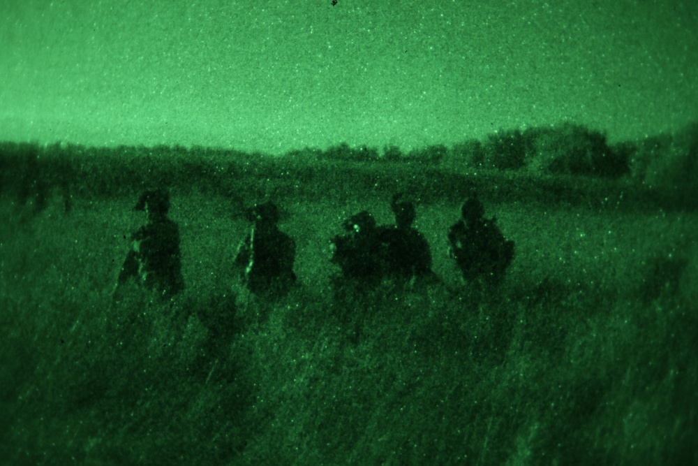 Night time Air assault