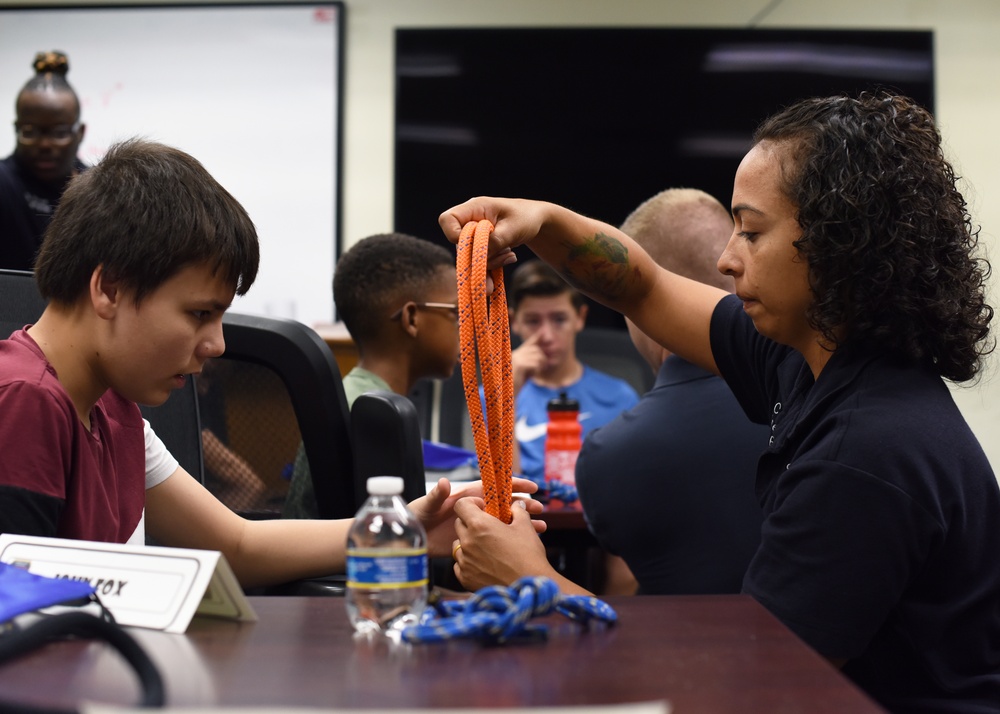 17th Civil Engineer Squadron hosts 16th annual Junior Firefighter Camp