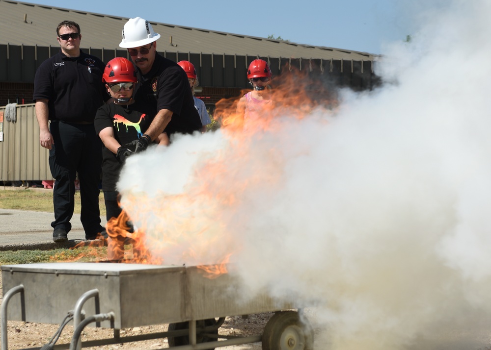 17th Civil Engineer Squadron hosts 16th annual Junior Firefighter Camp