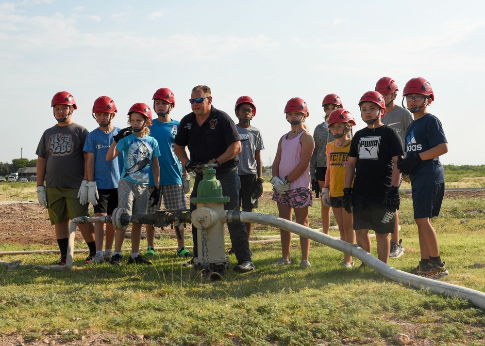 17th Civil Engineer Squadron hosts 16th annual Junior Firefighter Camp