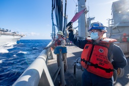 USNS Pecos Refuels at Sea