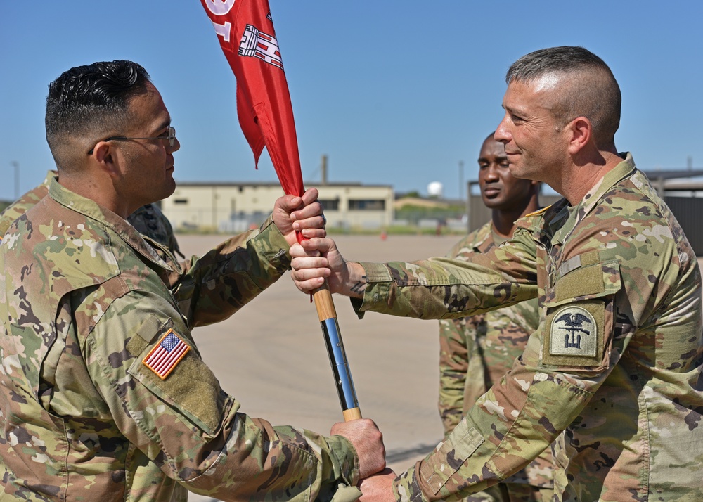 Delta Company 169th EN BN welcomes new commander