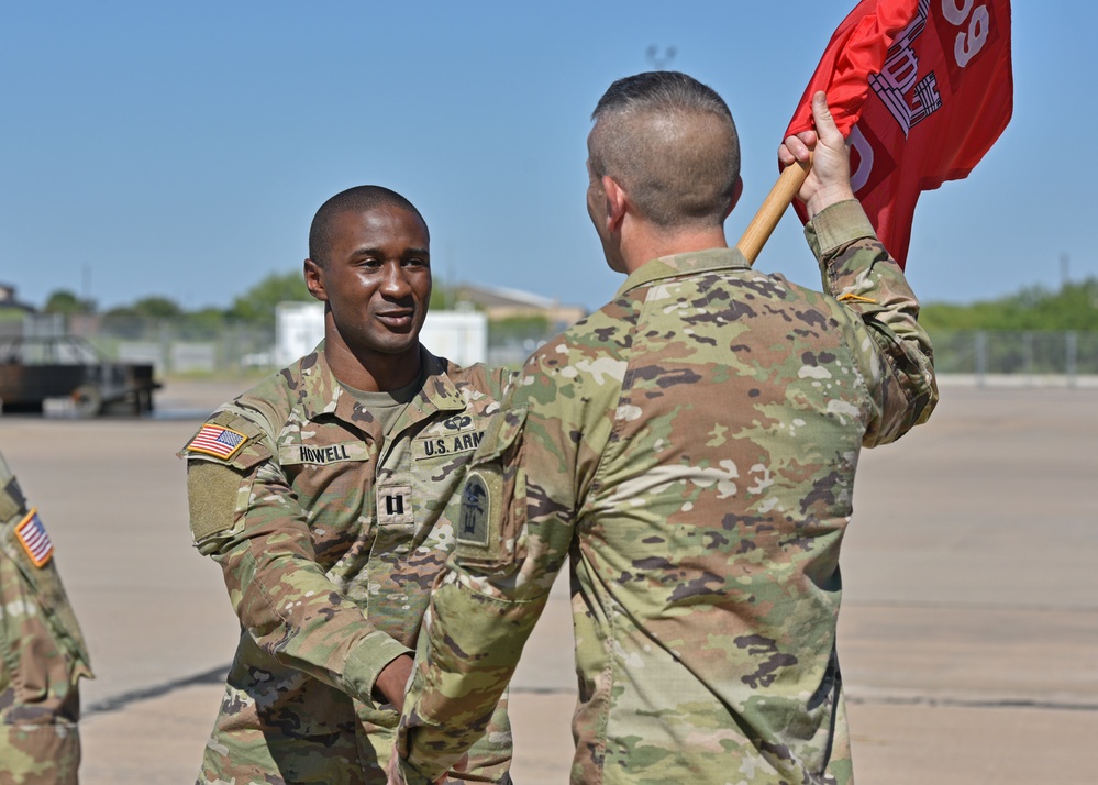 Delta Company 169th EN BN welcomes new commander