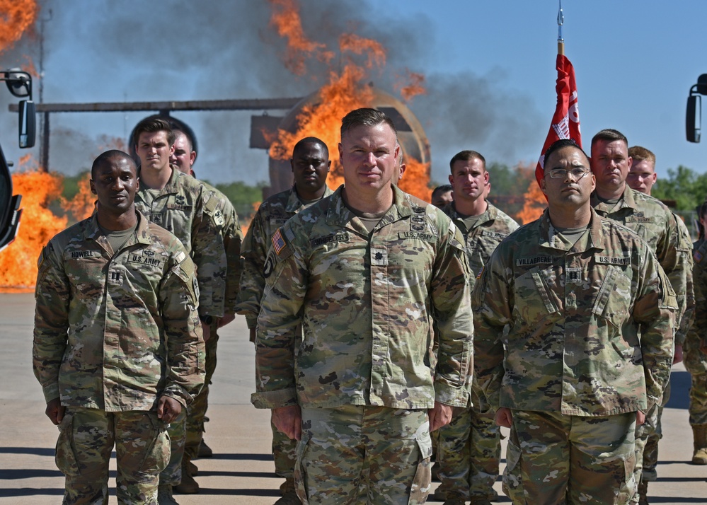 Delta Company 169th EN BN welcomes new commander