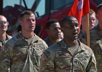 Delta Company 169th EN BN welcomes new commander