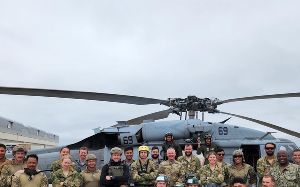 Partner-Nation Service Members Group Photo with HSC 21