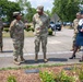CSAF visits Sharron Cohen Memorial Garden