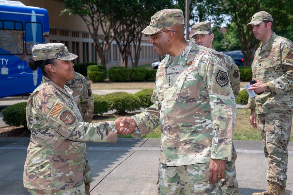 CSAF visits Sharron Cohen Memorial Garden