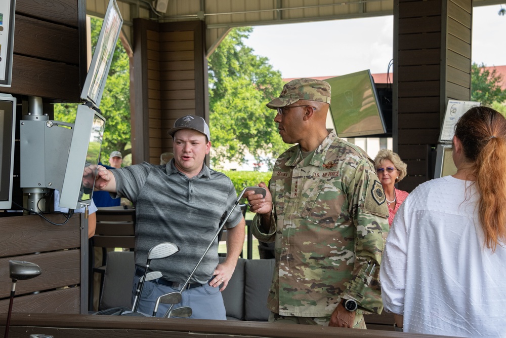 CSAF tours Range 42