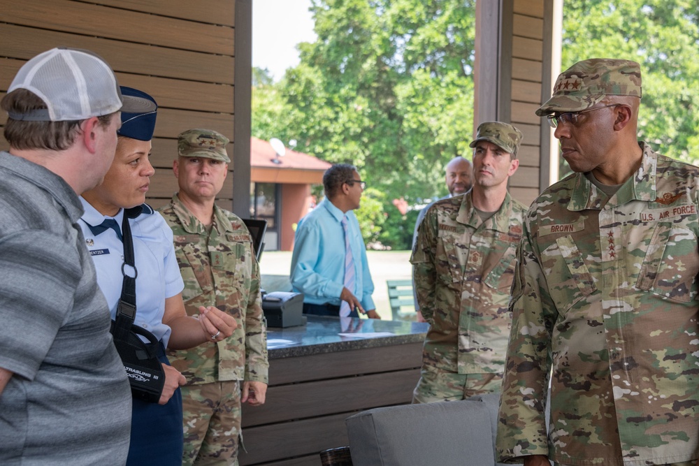 CSAF tours Range 42
