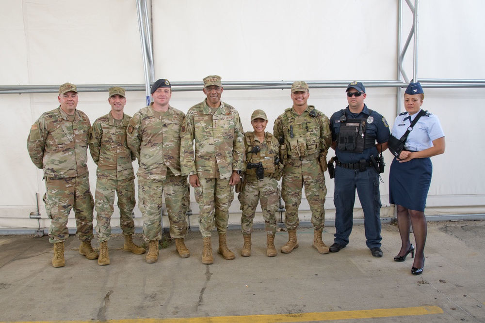 CSAF Visits CVI