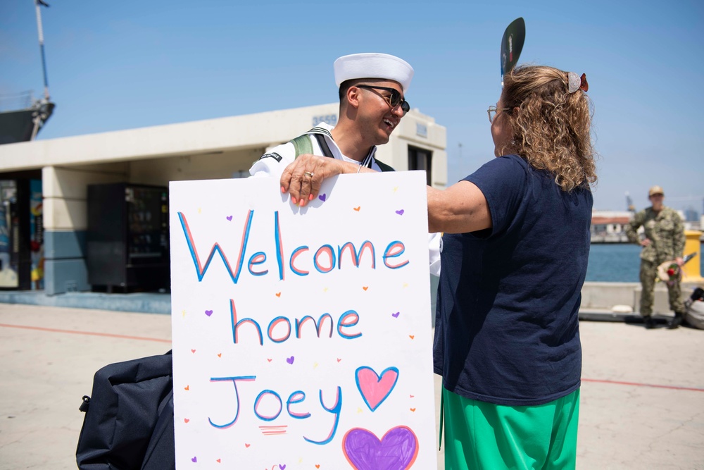 USS Stockdale Returns to Homeport