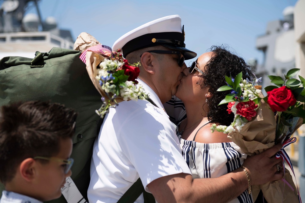 USS Stockdale Returns to Homeport