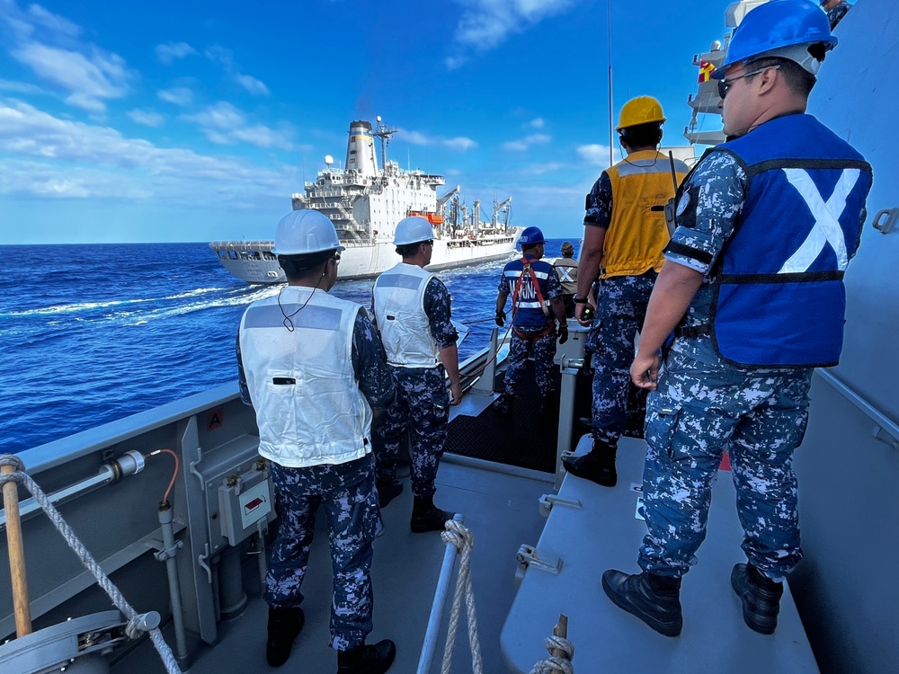 RAS practice during RIMPAC 2022