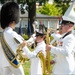 U.S. Navy Ceremonial Guard Changes Command