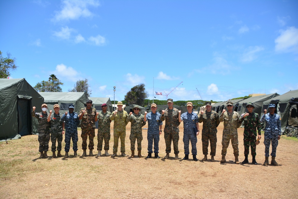 Partner Nations Marine Corps leaders on RIMPAC 2022