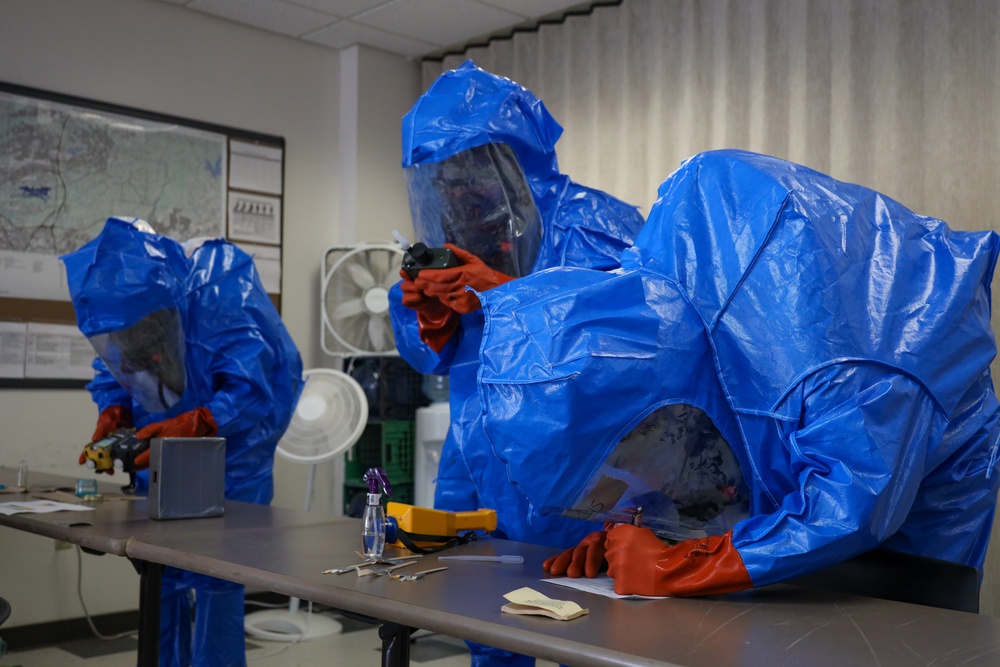 3rd Marine Aircraft Wing Chemical, Biological, Radiological, and Nuclear Defense Training