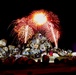 Fireworks at Painted Rocks, Fort Irwin