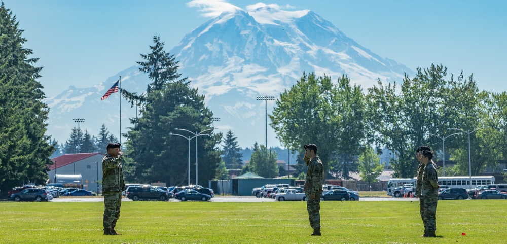 The Raptor Brigade Change of Command