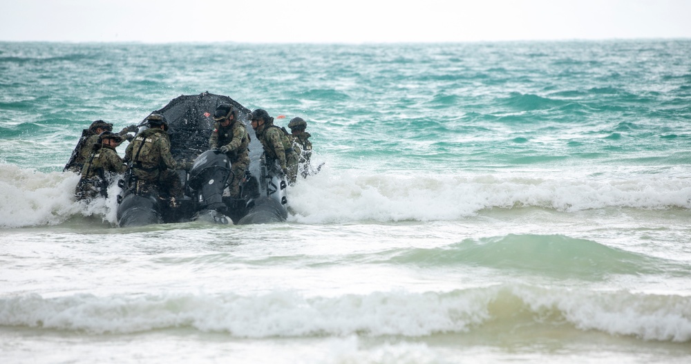 RIMPAC 2022: Mexican Naval Infantry Conducts Small Boat Training