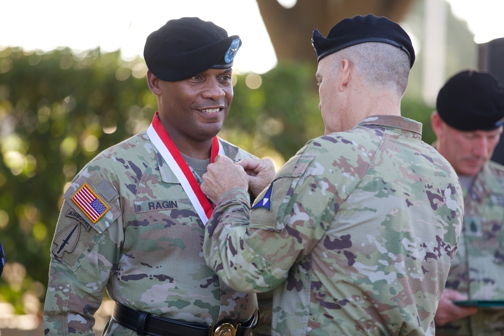 III Armored Corps change-of-command ceremony