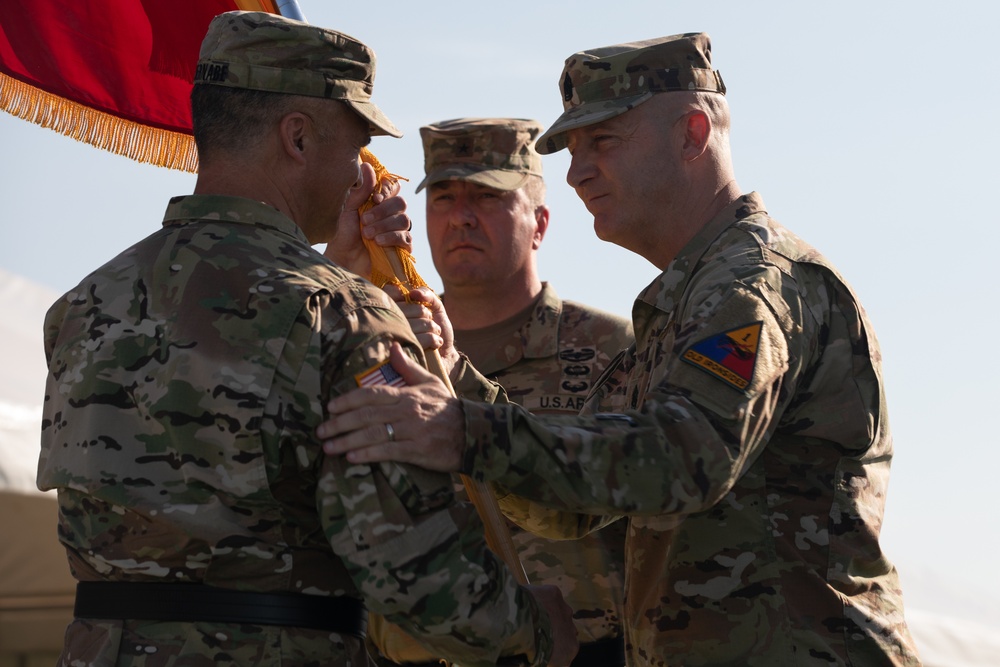 1st Armored Division Change of Command Ceremony