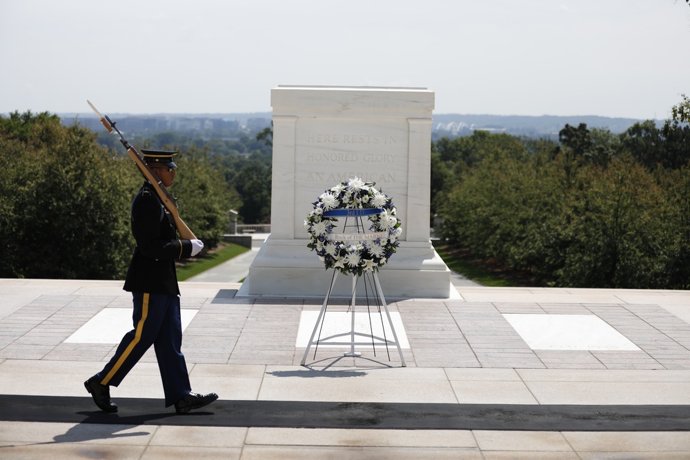 Commemoration of the 104th anniversary of 3rd IDs immortal stand on the Marne River