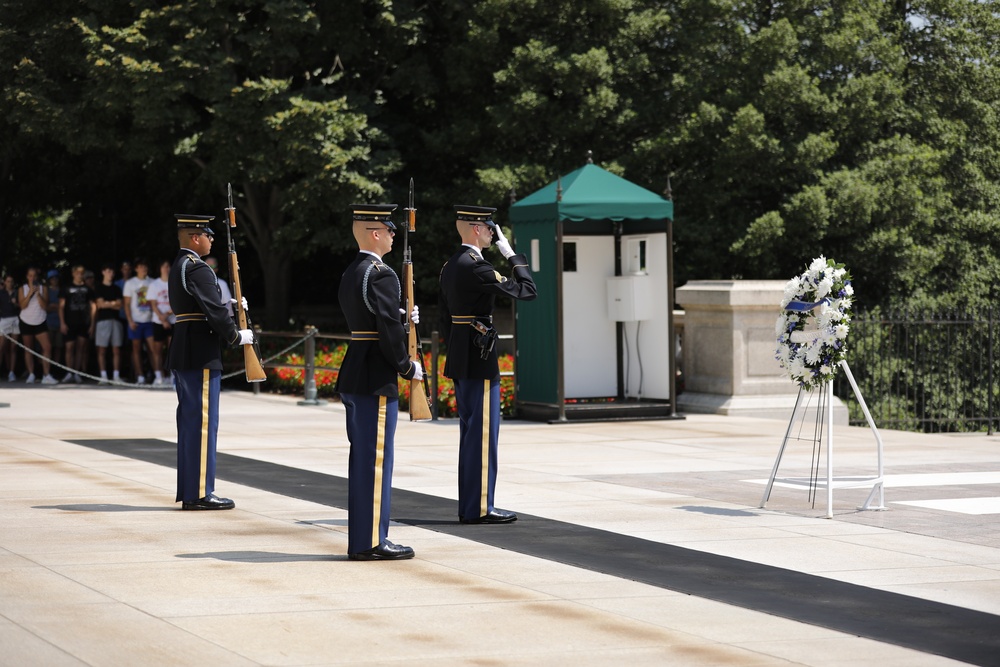 Commemoration of the 104th anniversary of 3rd IDs immortal stand on the Marne River