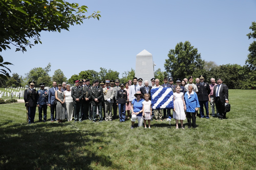 Commemoration of the 104th anniversary of 3rd IDs immortal stand on the Marne River