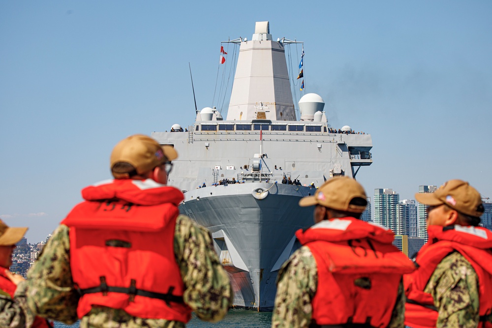 USS Portland Returns to San Diego during RIMPAC 2022