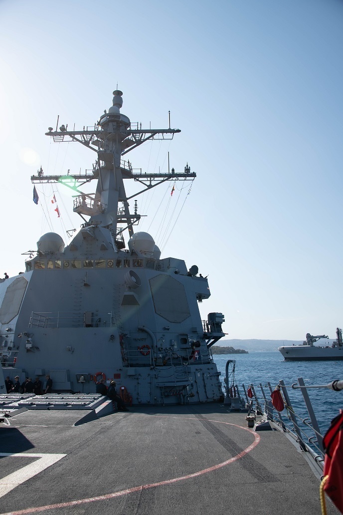 USS Forrest Sherman Arrives in Souda Bay