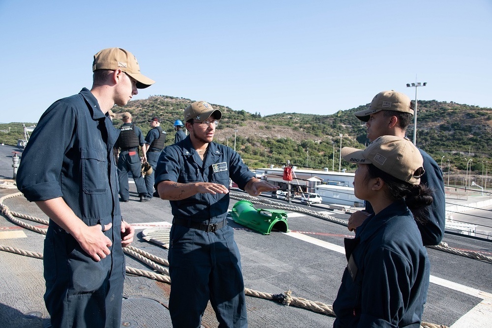 USS Forrest Sherman Arrives in Souda Bay