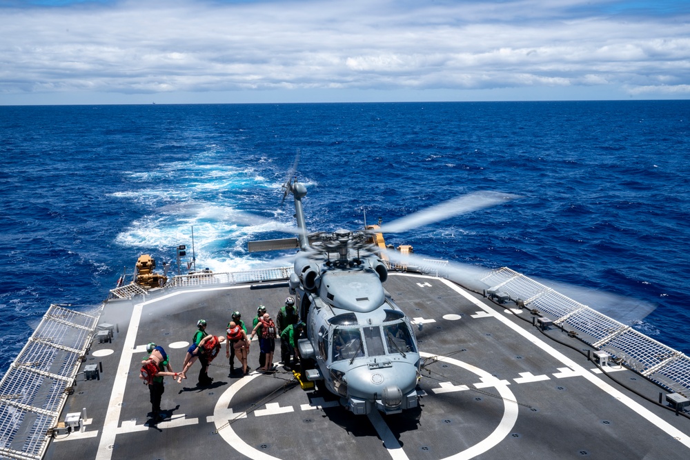 USCGC Midgett, U.S. Navy and Japan Maritime Self-Defense Force conduct mass rescue exercise